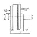 KNOTT Bremsstummel bis 1500 kg 200x50 links