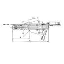 KNOTT AE Anschluss-V 1300-2000kg KF 20 A / GF oben/unten LM: E 100/120, D 200 mit SK
