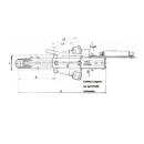 KNOTT AE Anschluss-V 2000-3500kg KFG 35 D / GF oben/unten LM: E 120, D 200/225 mit SK
