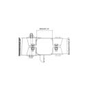 Klemmschalensatz zum Schrauben A 80mm D1 90mm D2 100mm