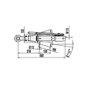 Auflaufeinrichtung DIN-Öse AE V 161S 950-1600 kg...