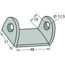 Scharnierbock, Material: verzinkt