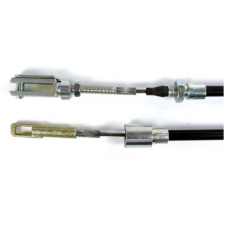 WAP - Bremsseile Edelstahllitze komplett mit Gabelkopf & Öse HL 1175 mm / GL 1405 mm