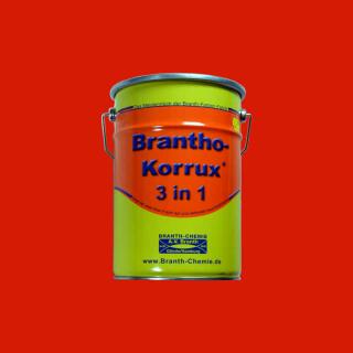 Brantho Korrux "3 in 1" 5 Liter tonnenrot BK320 = RAL 3028