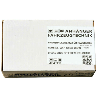 Bremsbackenset Humbaur/WAP 200x50 205RS