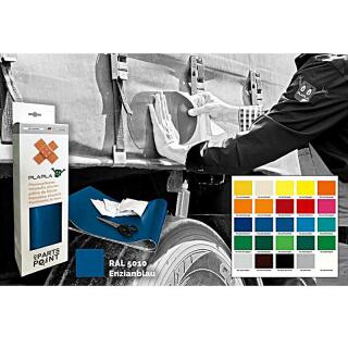 Planenpflaster selbstklebend 0,20 x 0,30 m blau RAL 5002