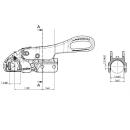 Winterhoff Sicherheitskupplung WS 3500 Bohrung 14,5 Deichsel Ø 60