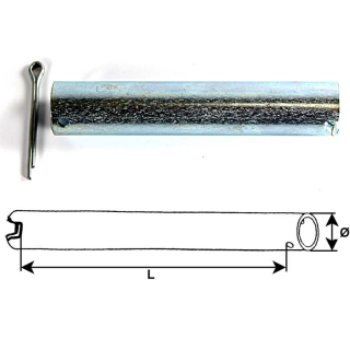 Achsrohr Ø 20 x L 92 mm