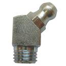 Kegel-Schmiernippel 45° H2 M10 x 1,0 SW 11