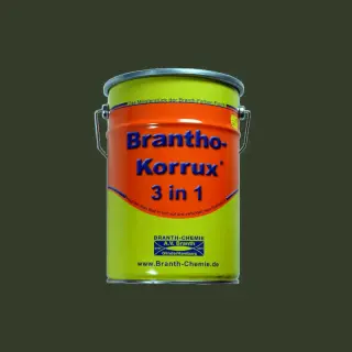 Brantho Korrux "3 in 1" 5 Liter flaschengrün RAL 6007