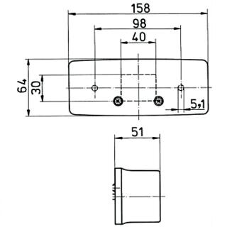 Jokon Dreikammerleuchte BBS(K) 6025 R Rechts-990002005