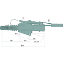 Auflaufeinrichtung AL-KO 2,8VB von 2500 bis 3500 kg GG...